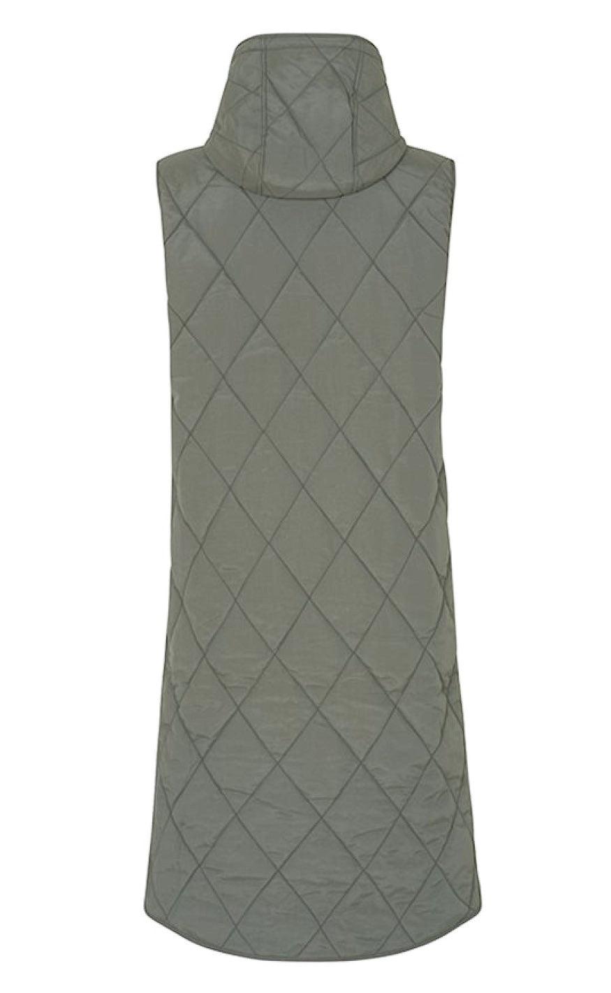 Global Funk Vest - Arabelle - Dusky Green