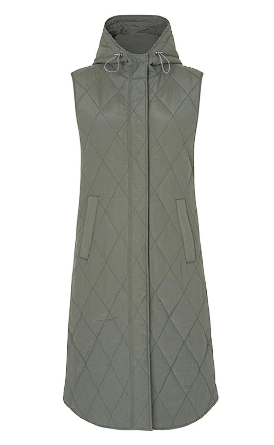 Global Funk Vest - Arabelle - Dusky Green