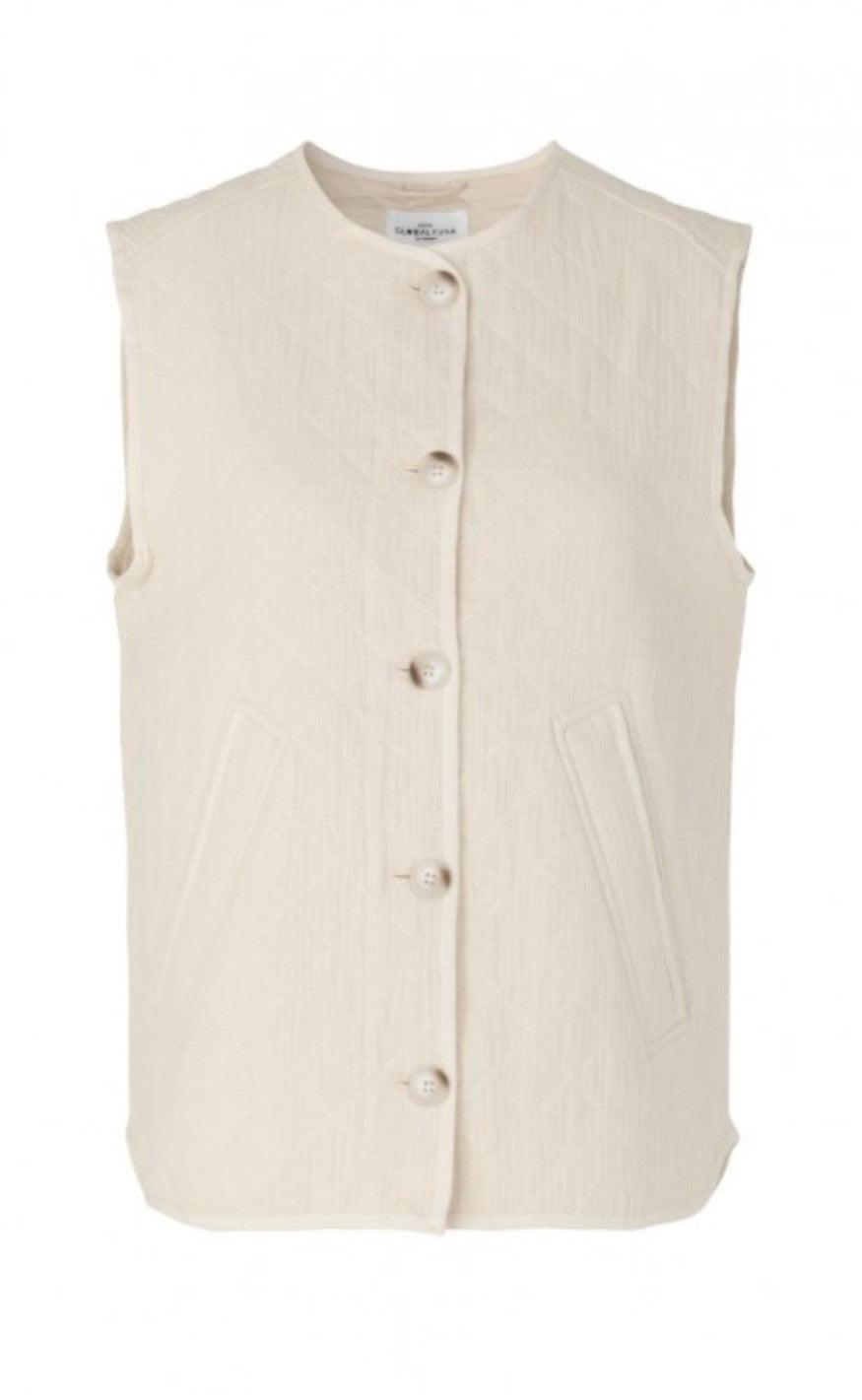 Global Funk Vest - Feeney - Buttercream