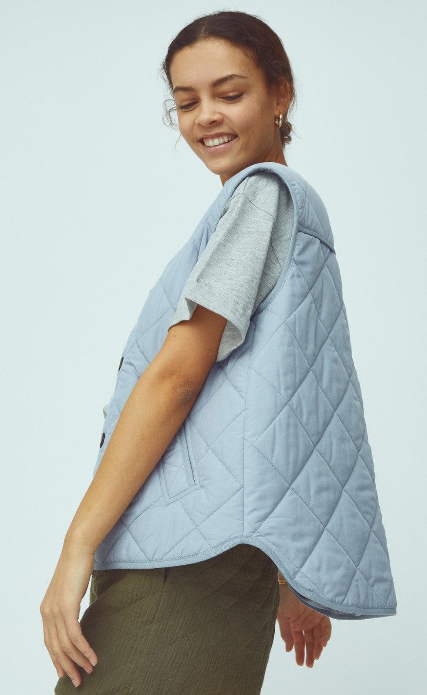 Global Funk Vest - Feeney - Pastel blue