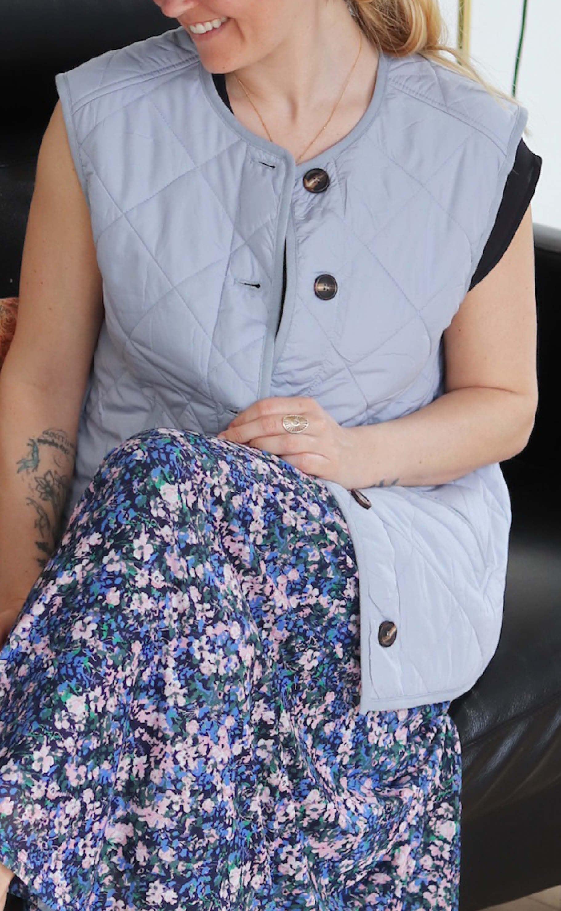 Global Funk Vest - Feeney - Pastel blue