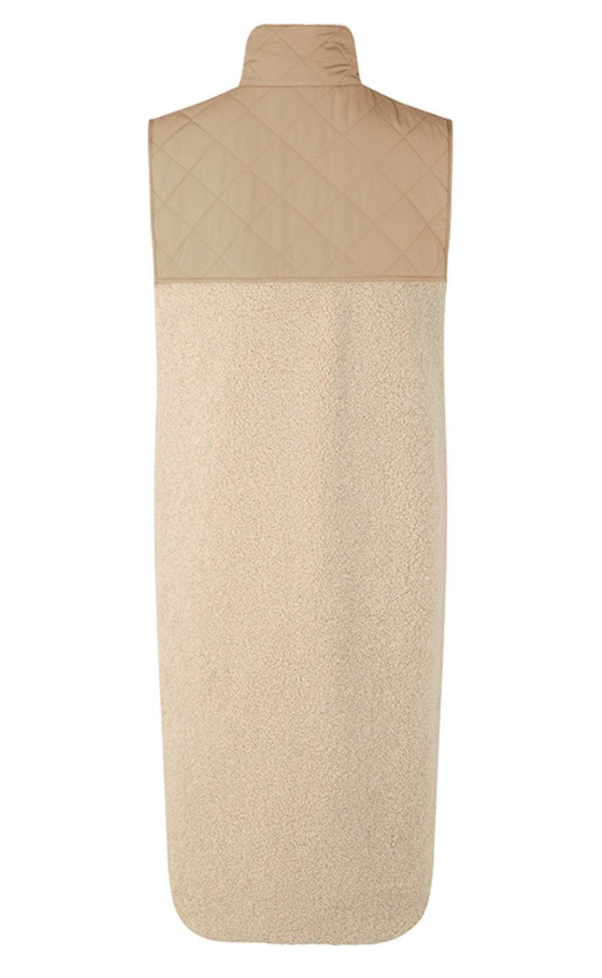 Global Funk Vest - Raima Teddy - Sand Sugar Mix