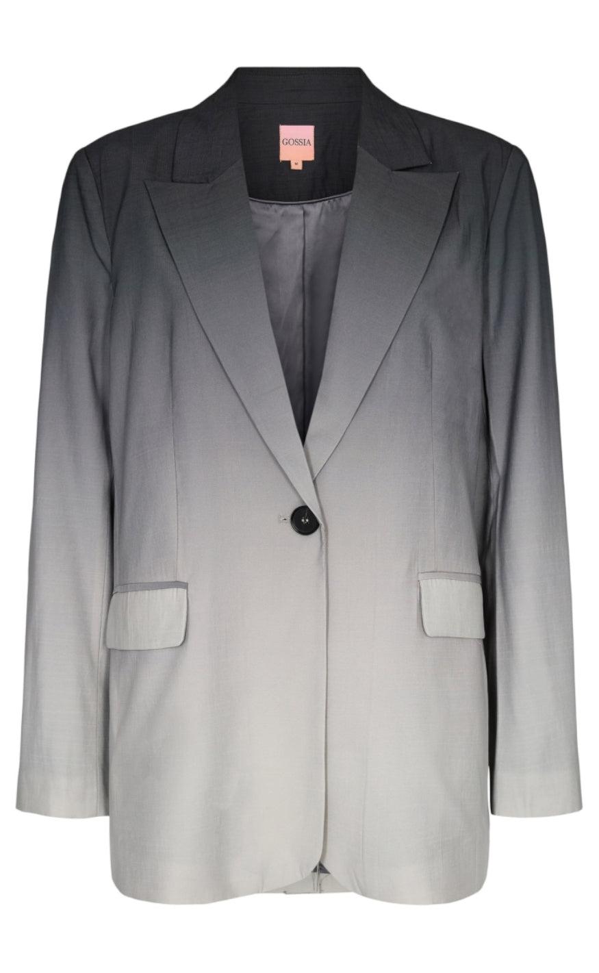 Gossia Blazer - Tasha Oversize - Grey Dip Dye