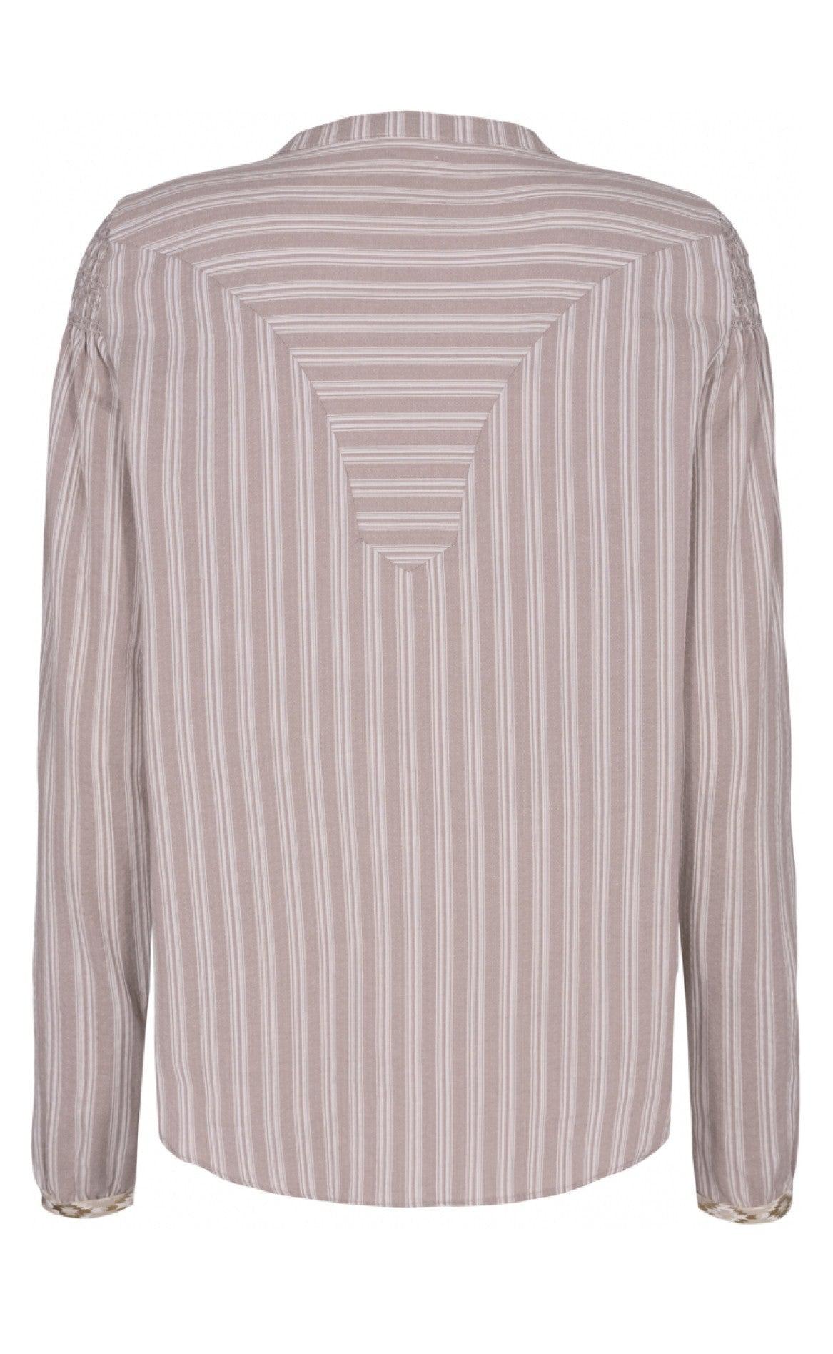 Gossia Bluse - Gemma - Sand Stripes