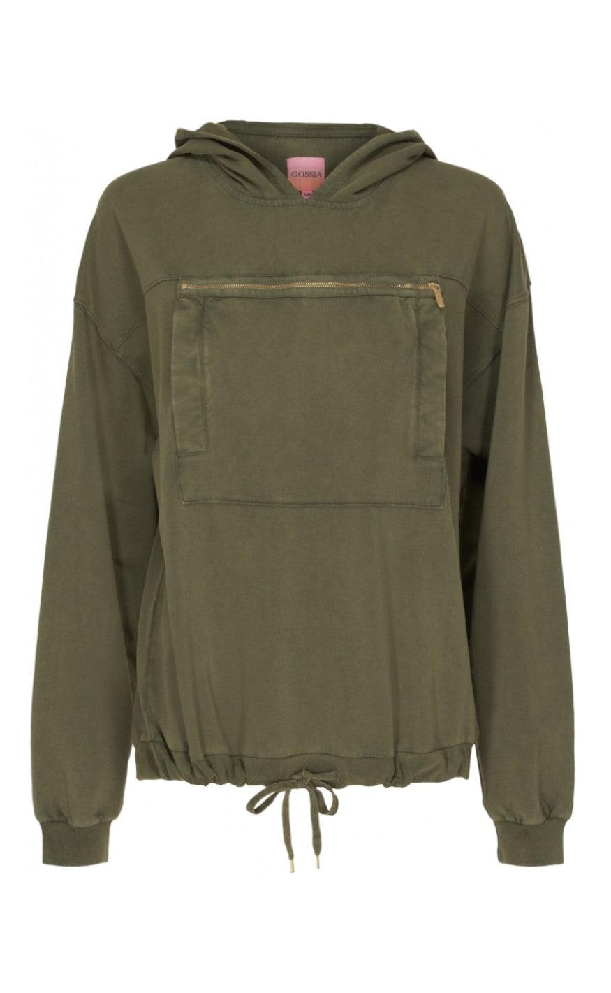 Gossia Hoodie - Emerson - Army Washed