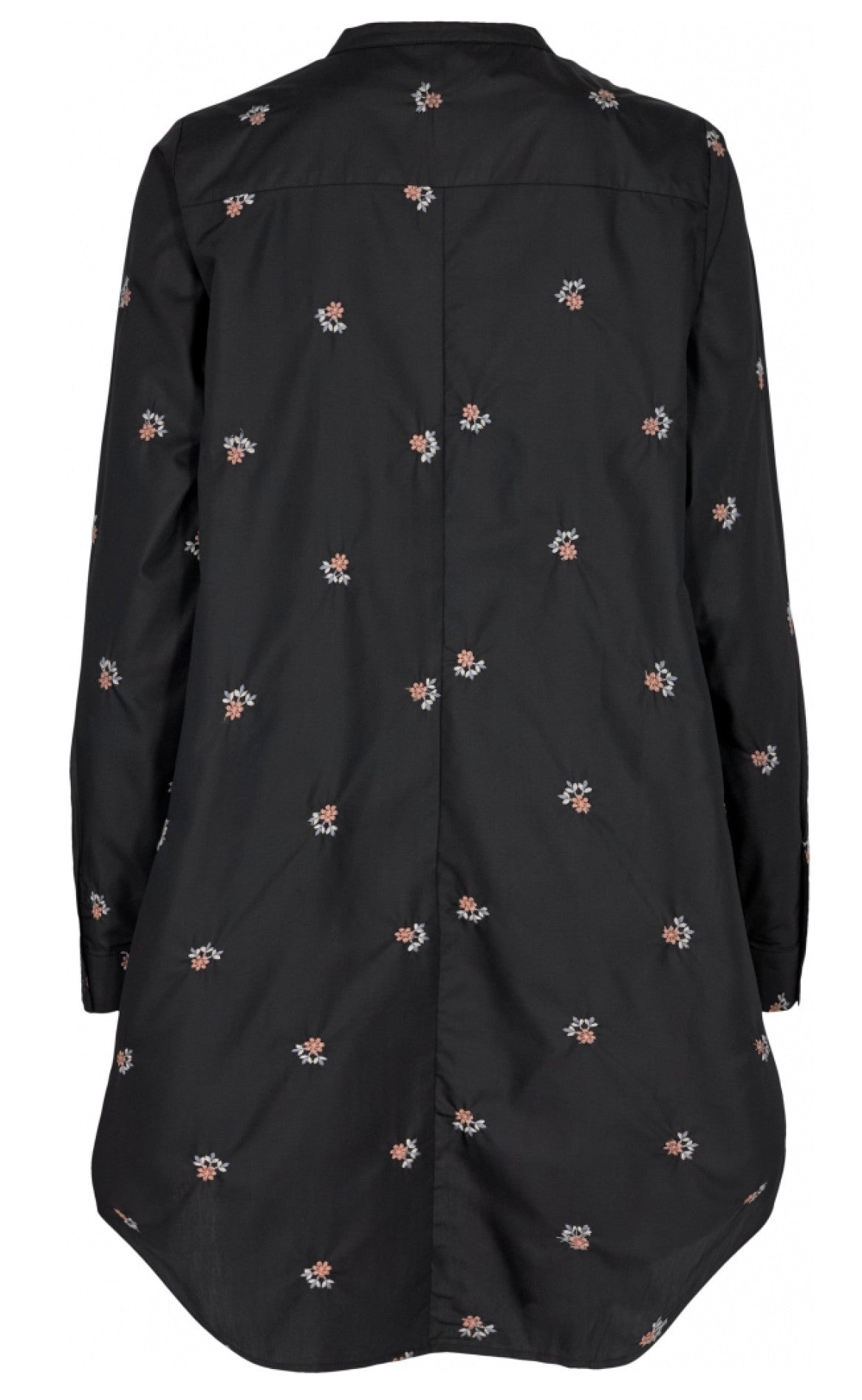 Gossia Kjole - Juliana Tunica - Black W Flowers