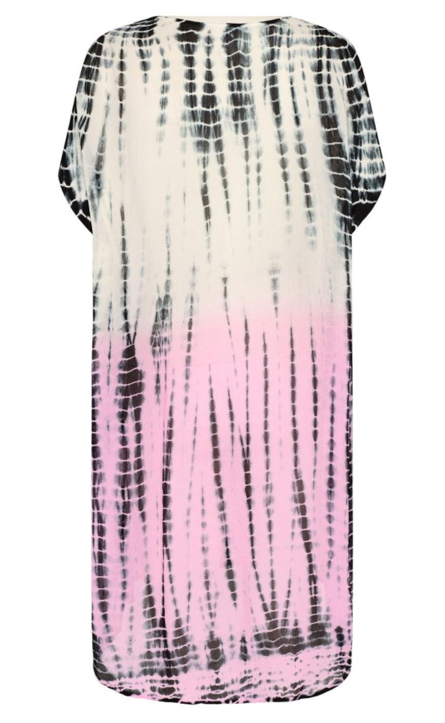 Gossia Kjole - Miki - Pink Dip Dye