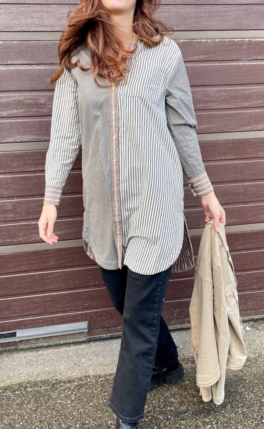 Gossia Skjorte - Juliette - Classic Stripe