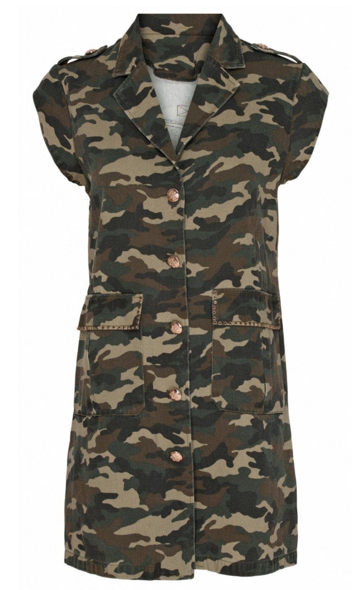 Gossia Vest - Salma - Army Camouflage