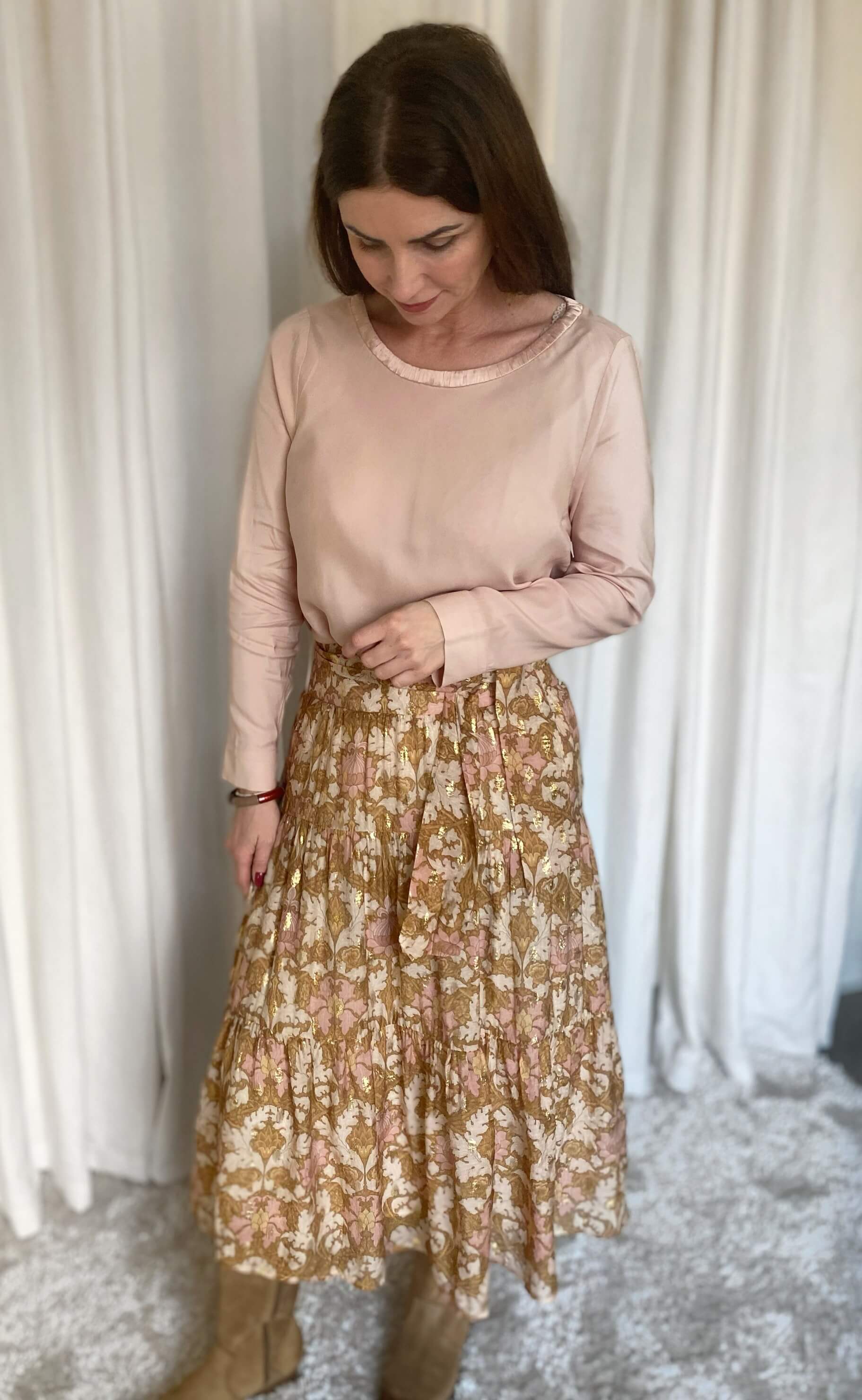 Gustav Bluse - Adda Bias - Pastel Rose