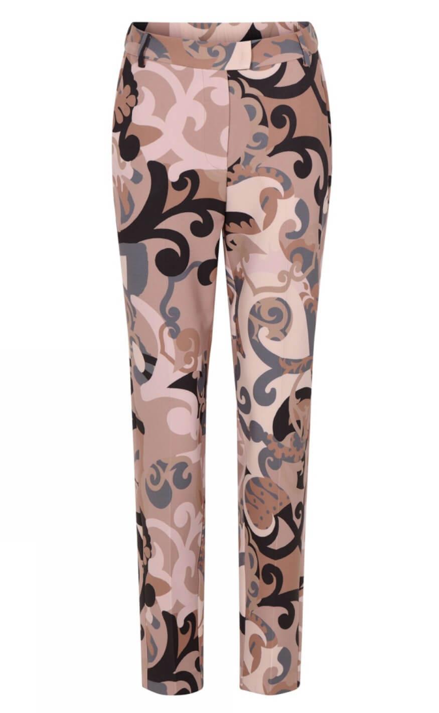 Gustav Bukser - Fillis Regular Leg - Rouge/Brown