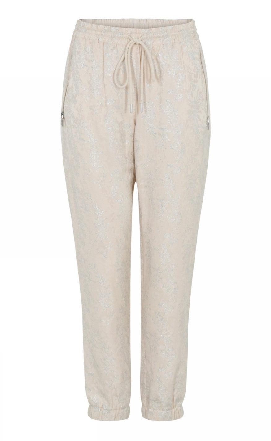 Gustav Bukser - Glory Jacquard Jogg - Pearl