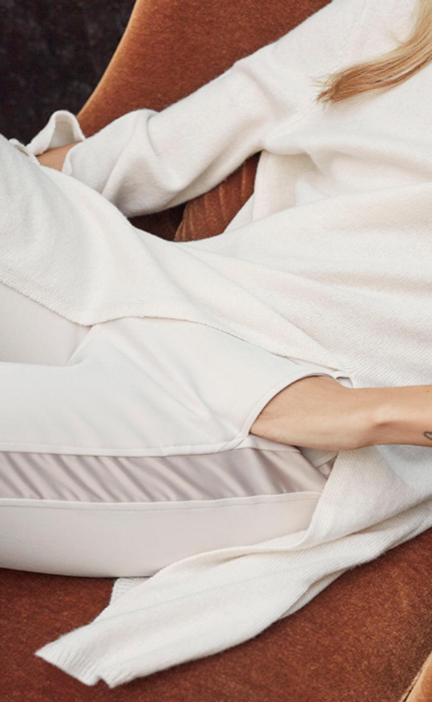 Gustav bukser - Elin slim fit - Pearl