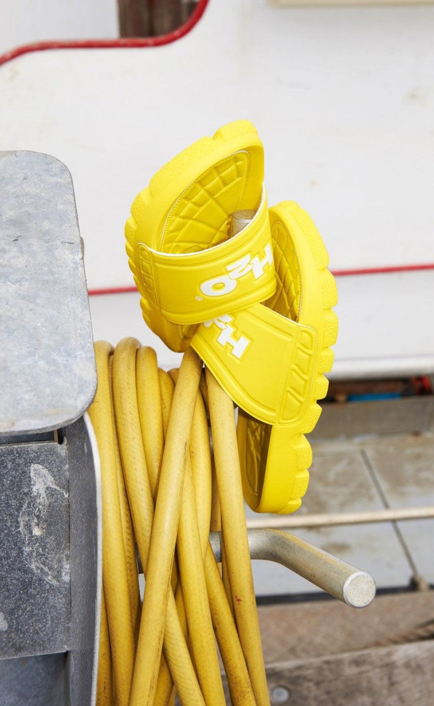 H2O Sandal - Trek - Citron/White