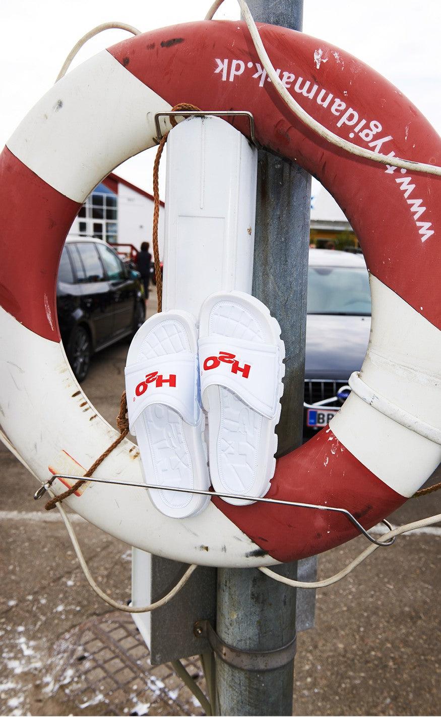 H2O Sandal - Trek - White/Red
