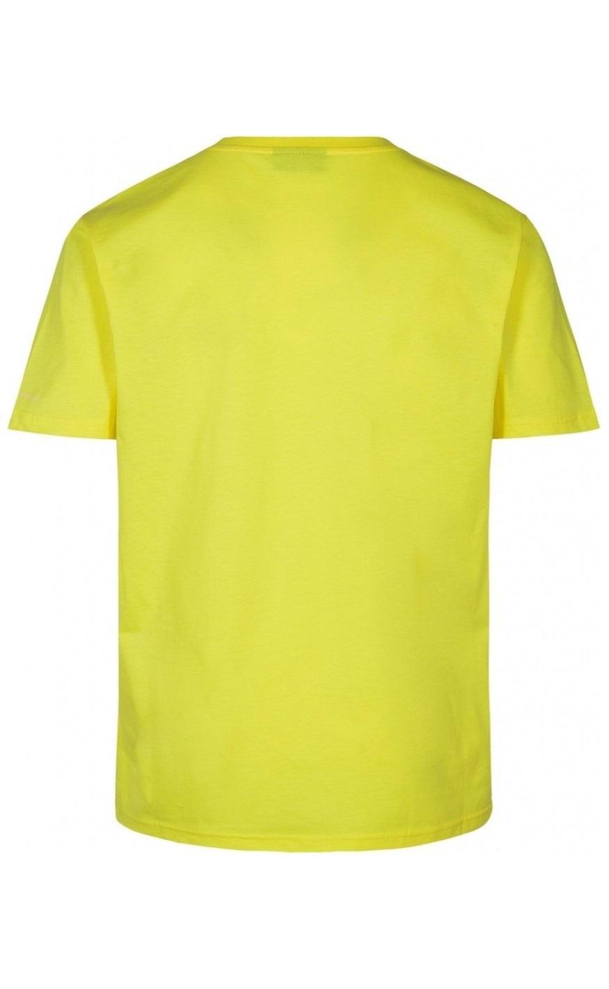 H2O Tee - Type Stripe - Citron/Pink Salt