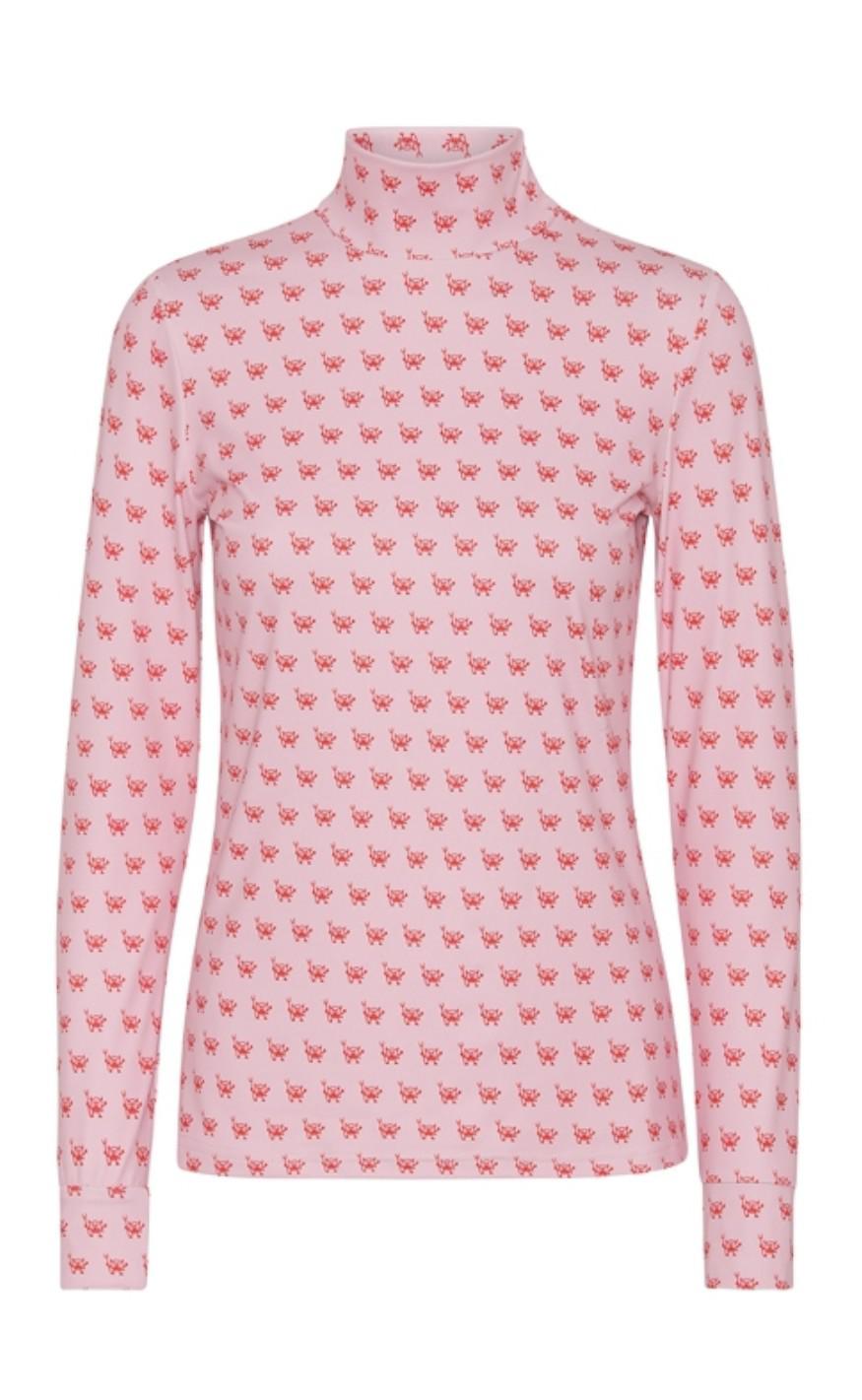 Hunkøn Bluse - Devil Yoga - Light Pink