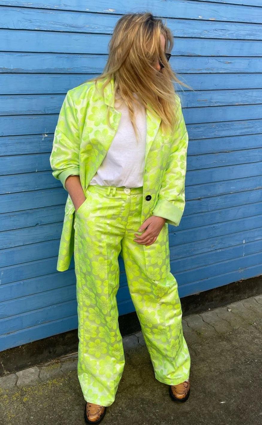 Hunkøn Bukser - Naomi - Lime