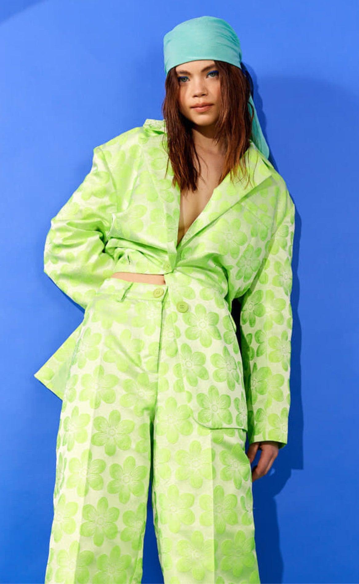 Hunkøn Bukser - Naomi - Lime