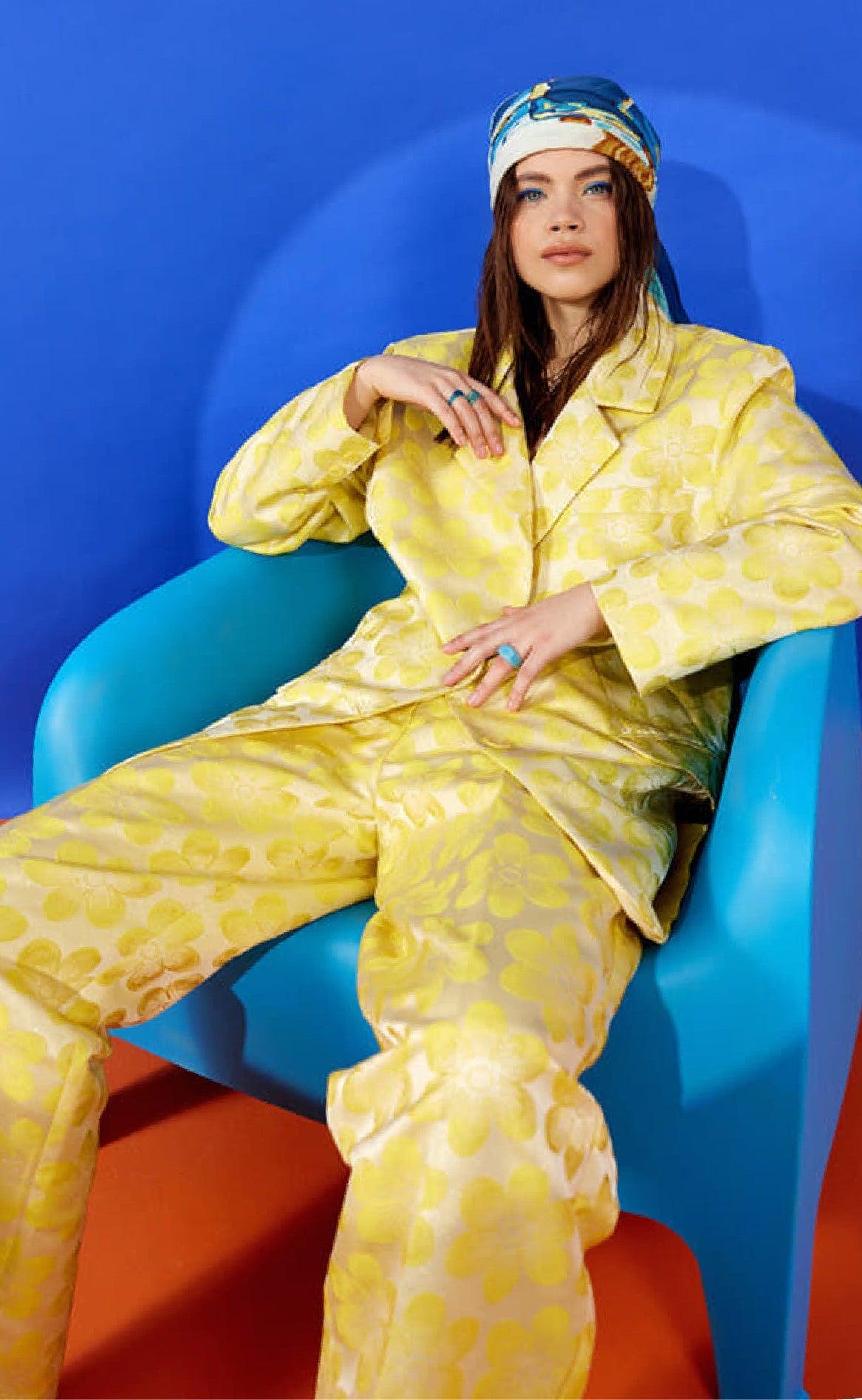 Hunkøn Bukser - Naomi - Yellow