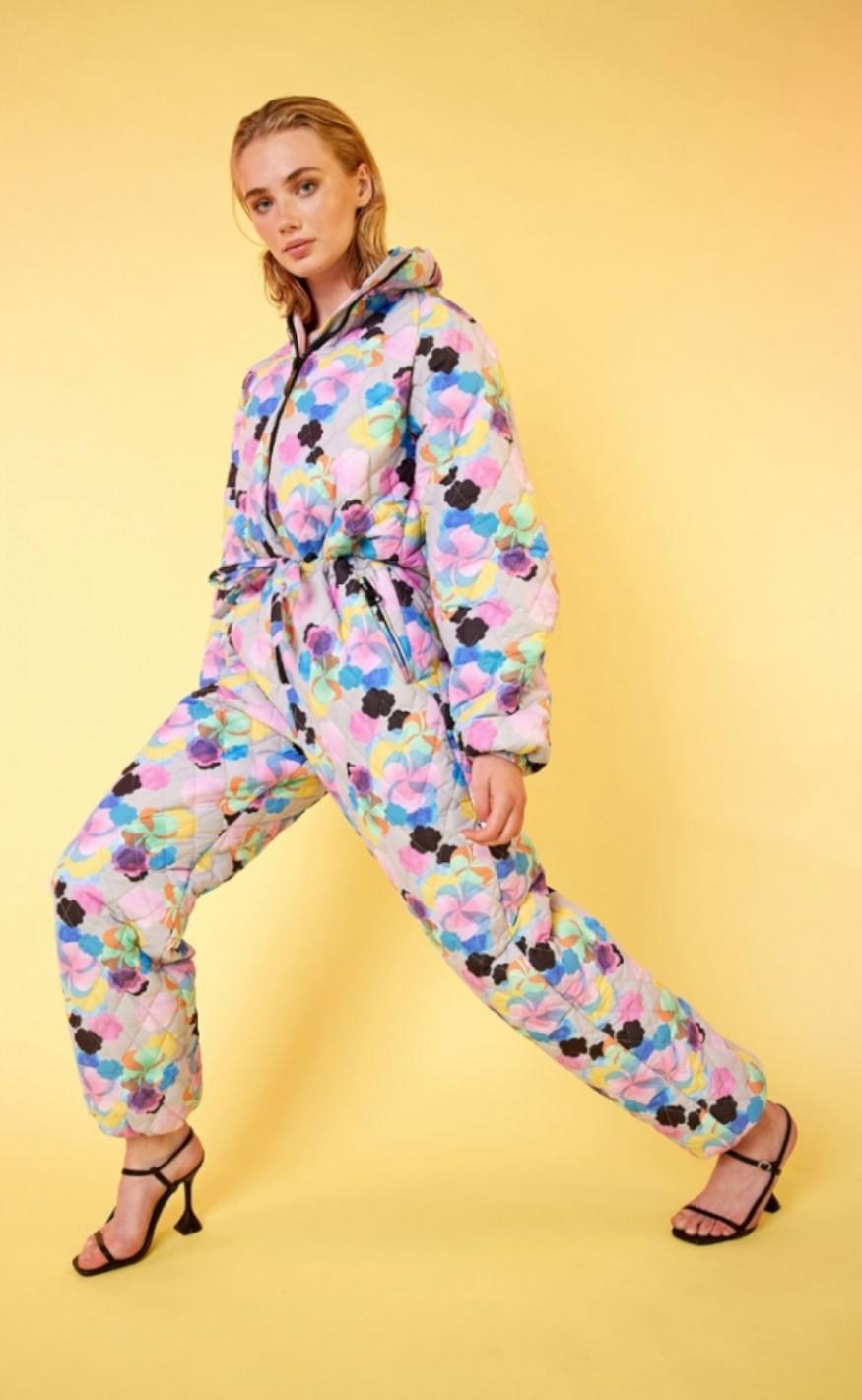 Hunkøn Jumpsuit - Candy Jumpsuit - Clouds Art Print