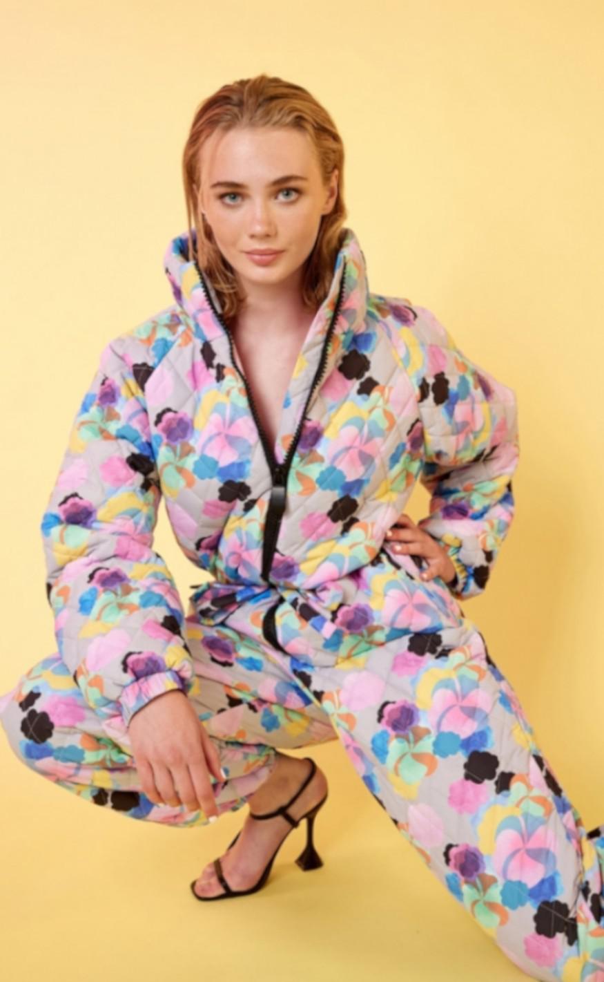 Hunkøn Jumpsuit - Candy Jumpsuit - Clouds Art Print