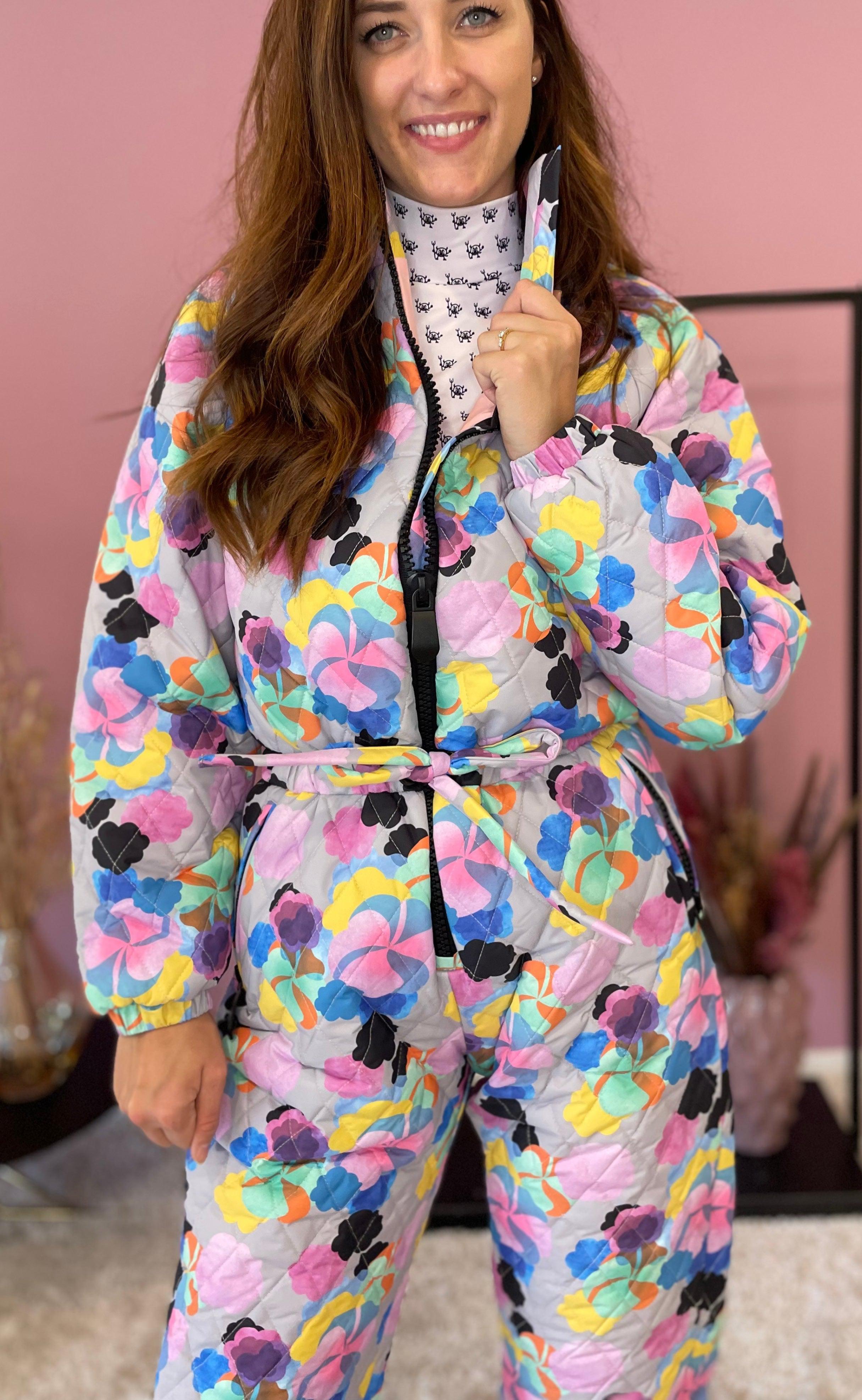 Hunkøn Jumpsuit - Candy Jumpsuit - Clouds Art Print
