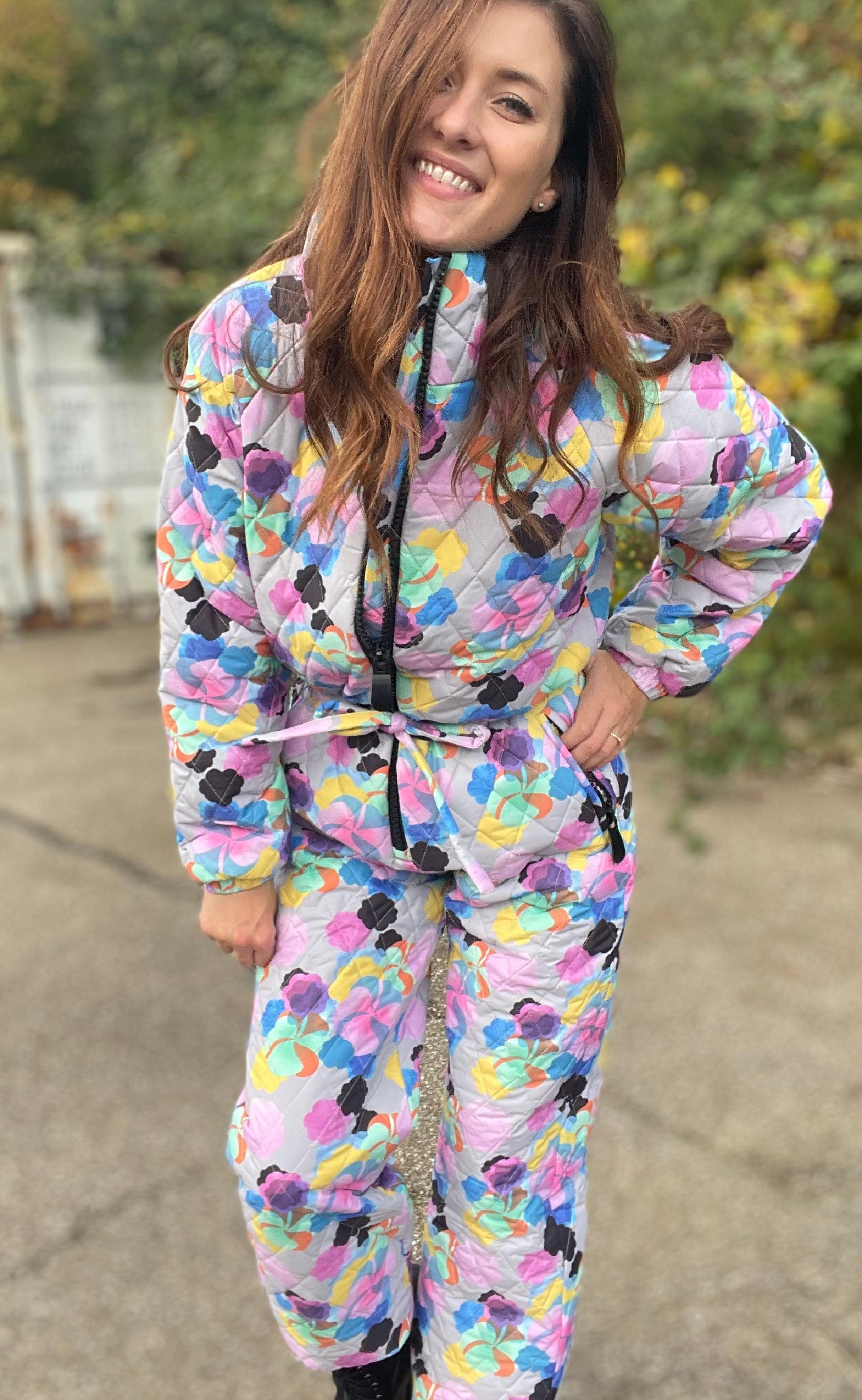 Hunkøn Jumpsuit - Candy Jumpsuit - Clouds Art Print