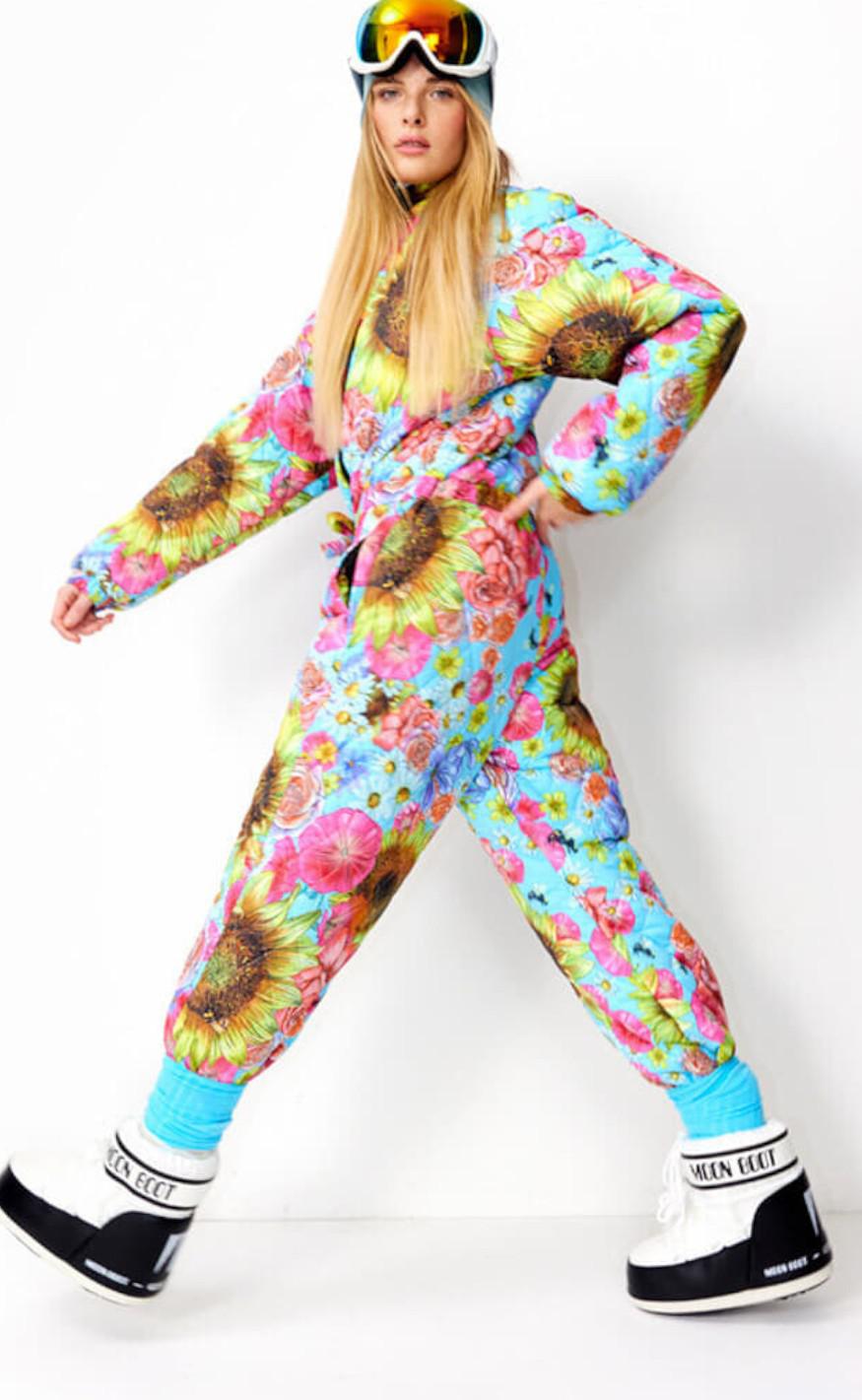 Hunkøn Jumpsuit - Honey Jumpsuit - Sunflower Art Print