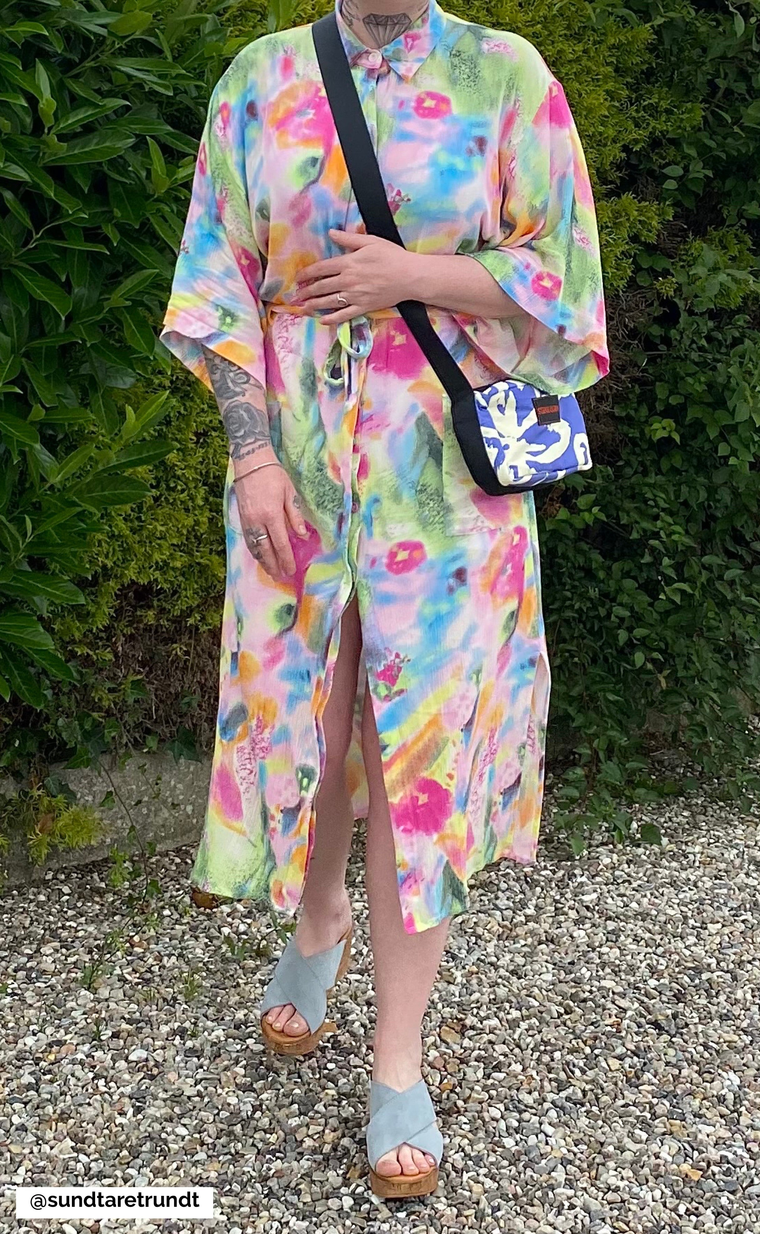 Hunkøn Kimono - Kristina - Pink Palette