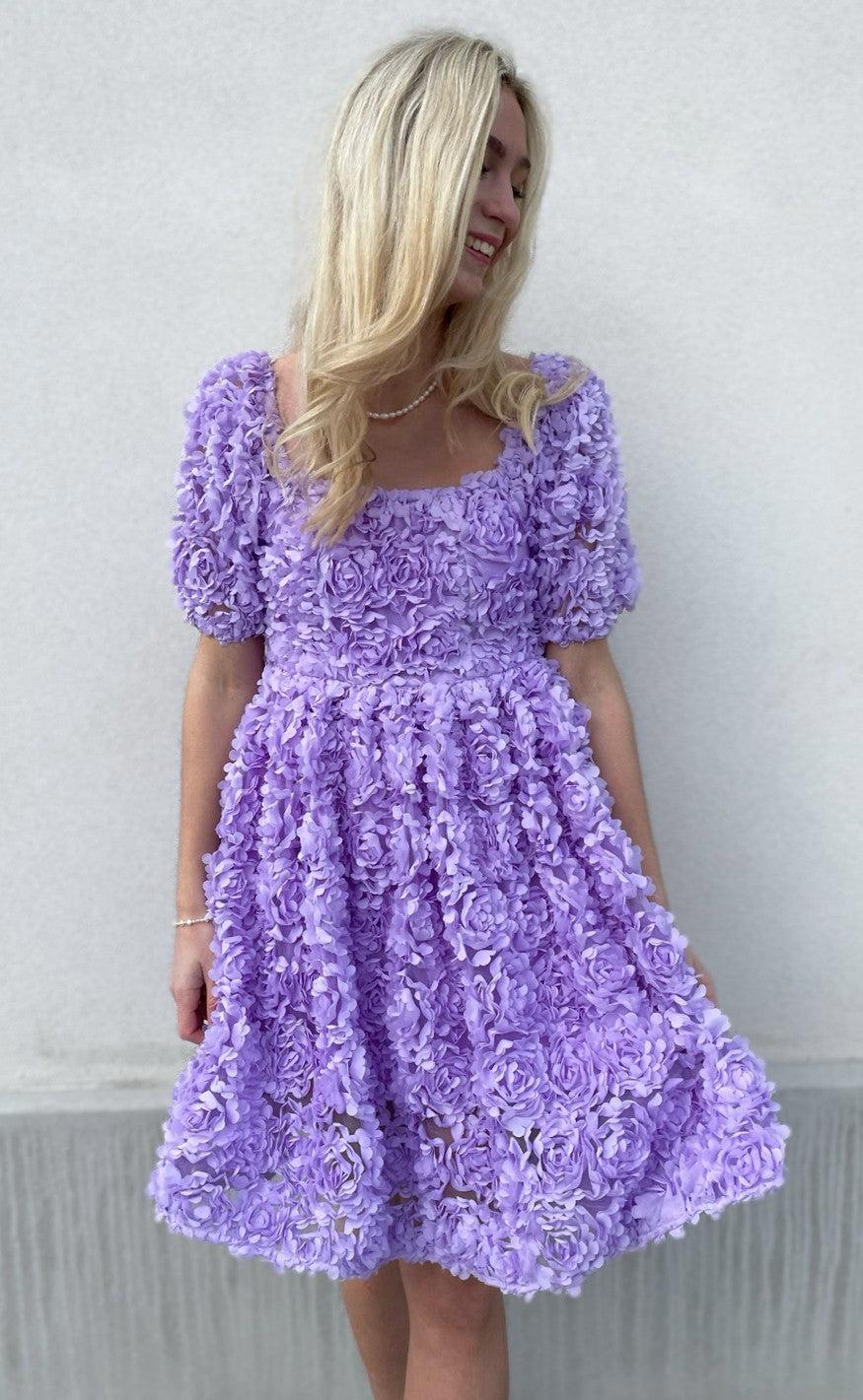 Hunkøn Kjole - Leia Dress - Lavender