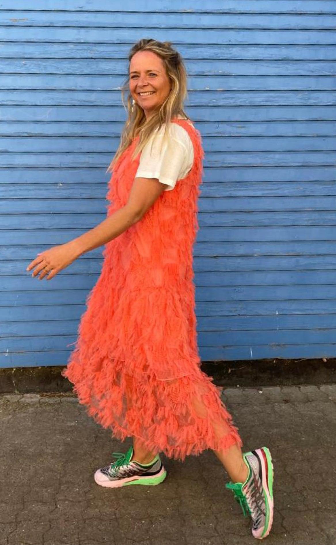 Hunkøn Kjole - Magda - Coral