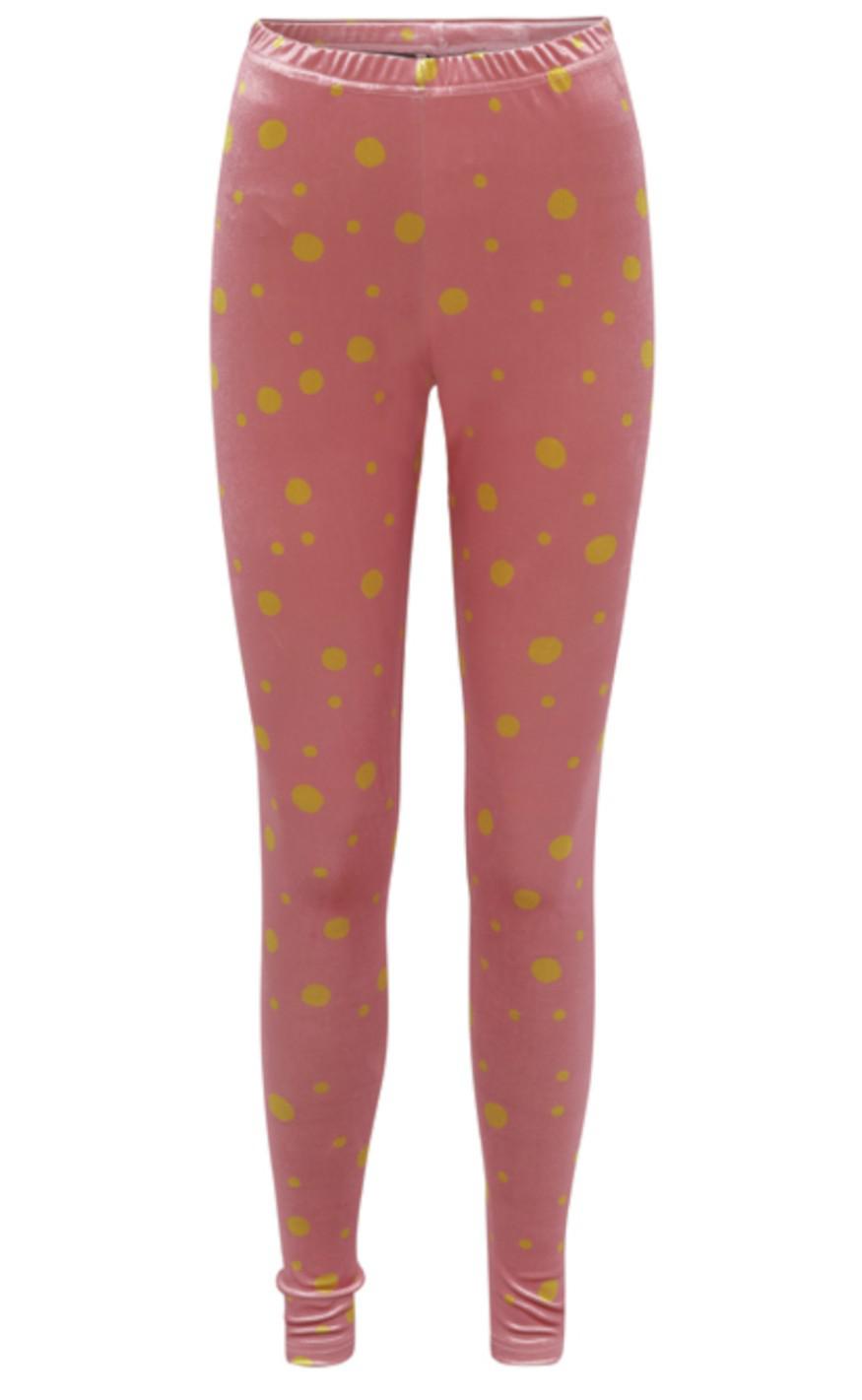Hunkøn Legging - Maddie - Rose/yellow