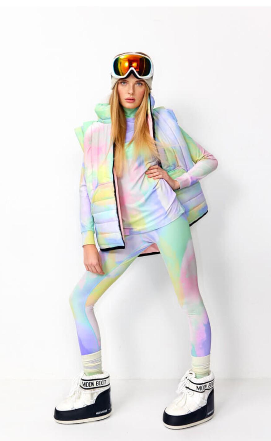 Hunkøn Leggings - Starla - Fade Art Print