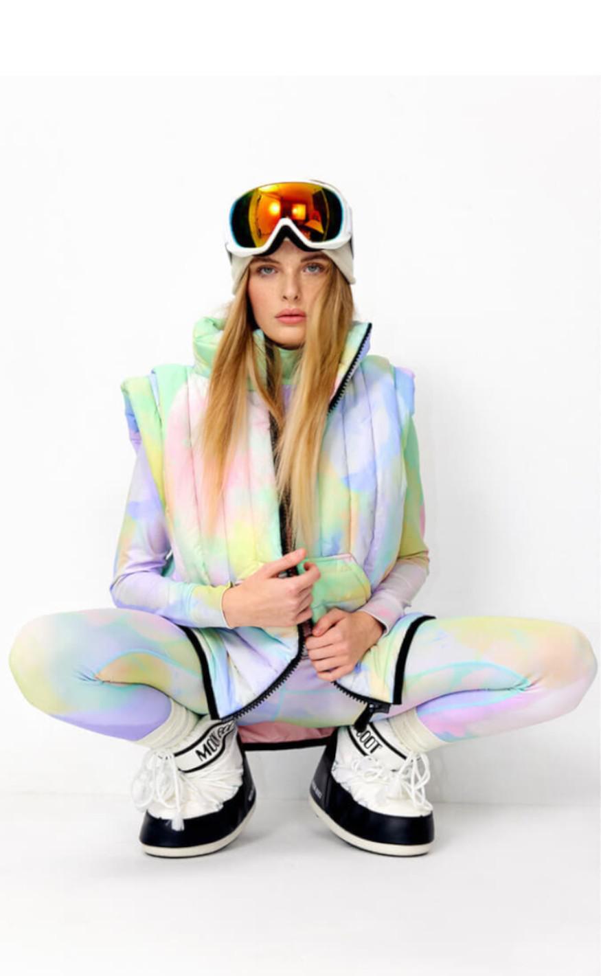 Hunkøn Leggings - Starla - Fade Art Print