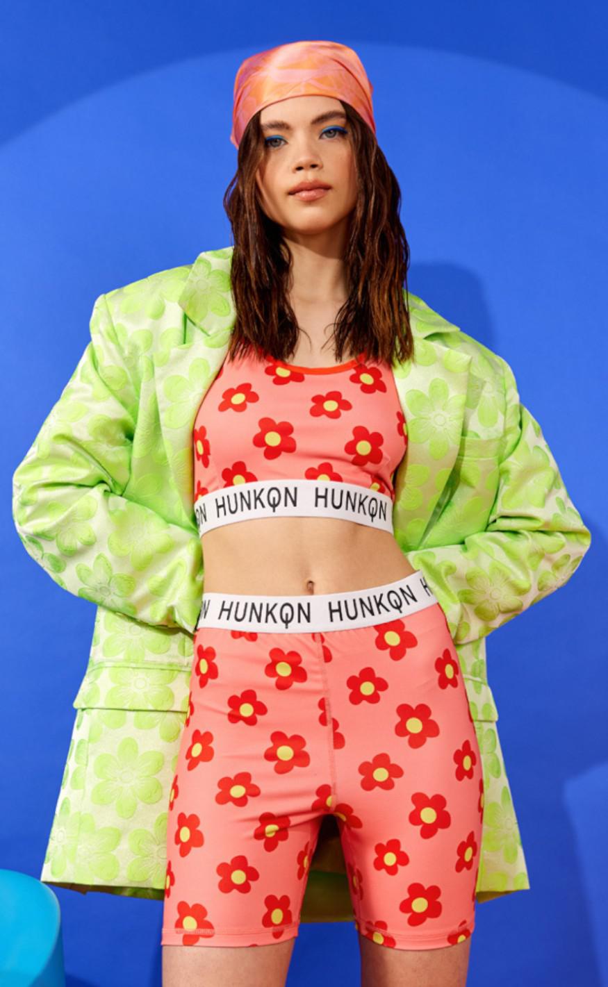 Hunkøn Shorts - Delta - Red Daisy