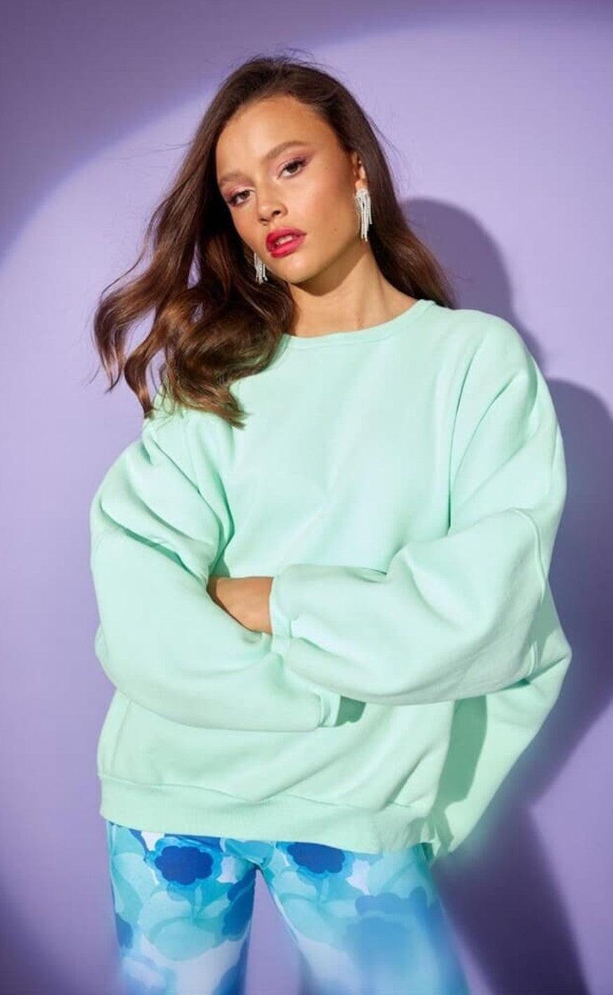 Hunkøn Sweatshirt - Ava - Mint