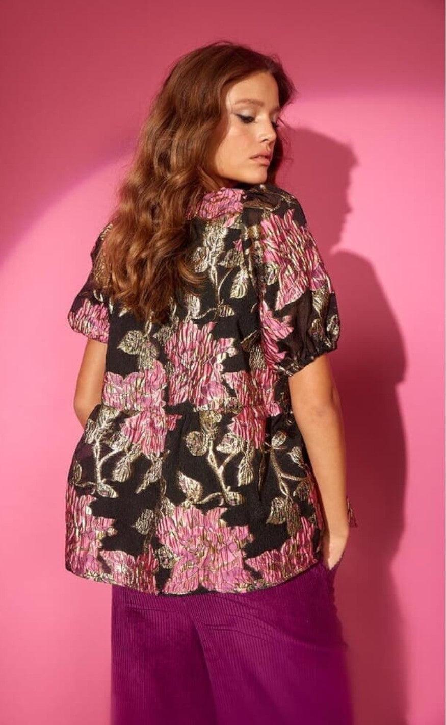 Hunkøn Top - Aura - Floral