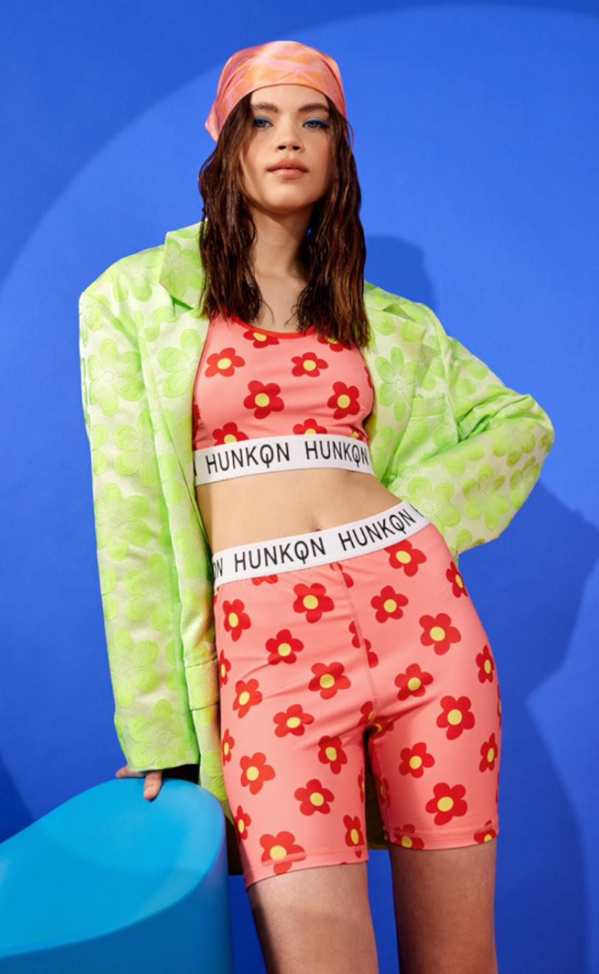 Hunkøn Top - Delta - Red Daisy