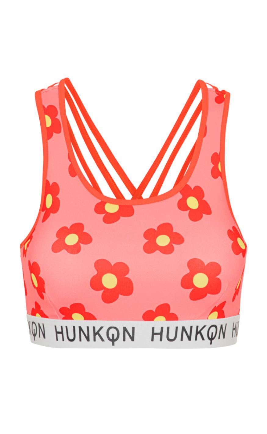 Hunkøn Top - Delta - Red Daisy