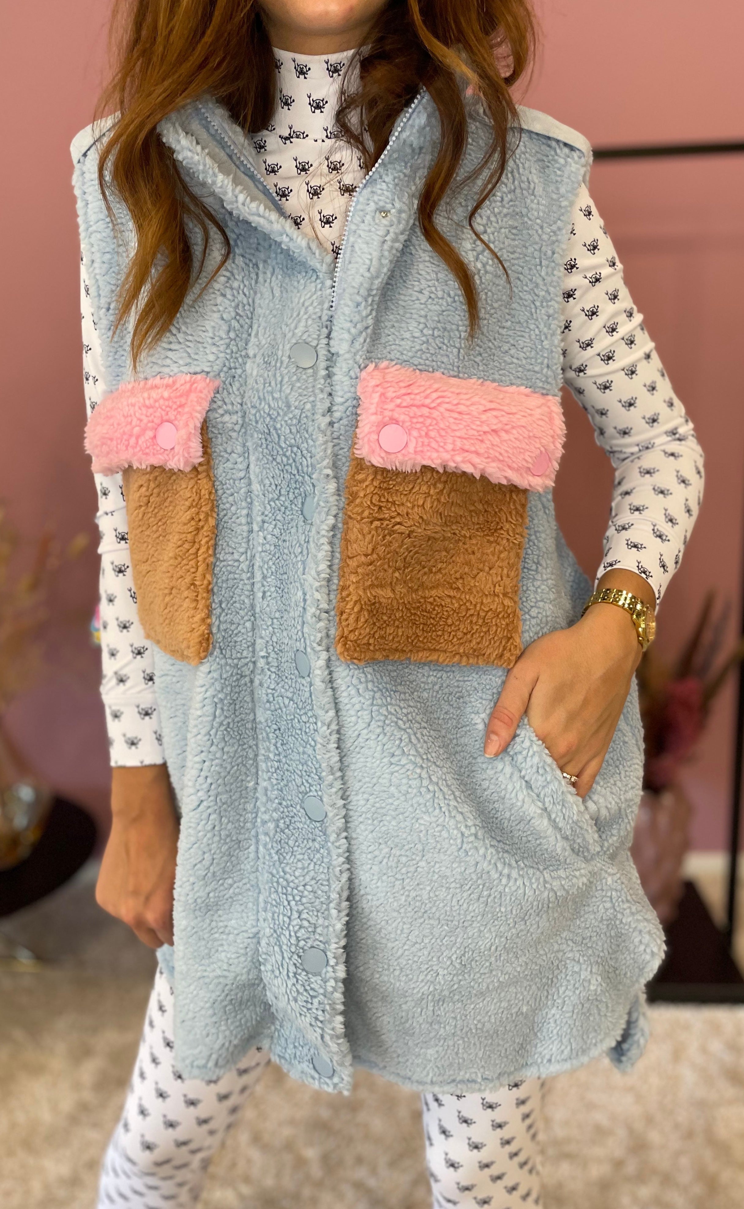 Hunkøn Vest - Noalie - Blue