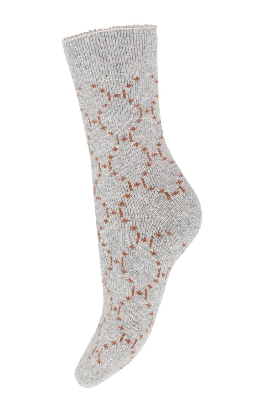 Hype The Detail Sokker - Logo Cosy - Light Grey