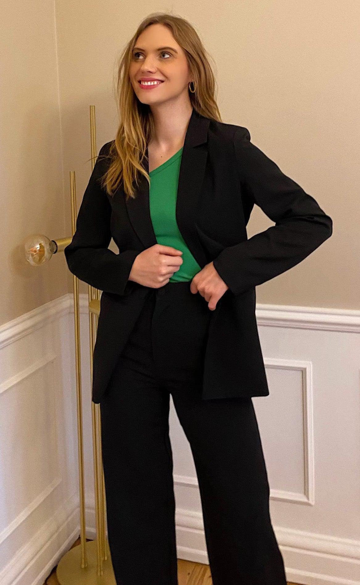 INA Copenhagen Blazer - Mai - Black