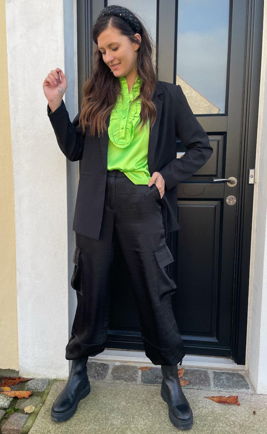 INA Copenhagen Blazer - Mai - Black