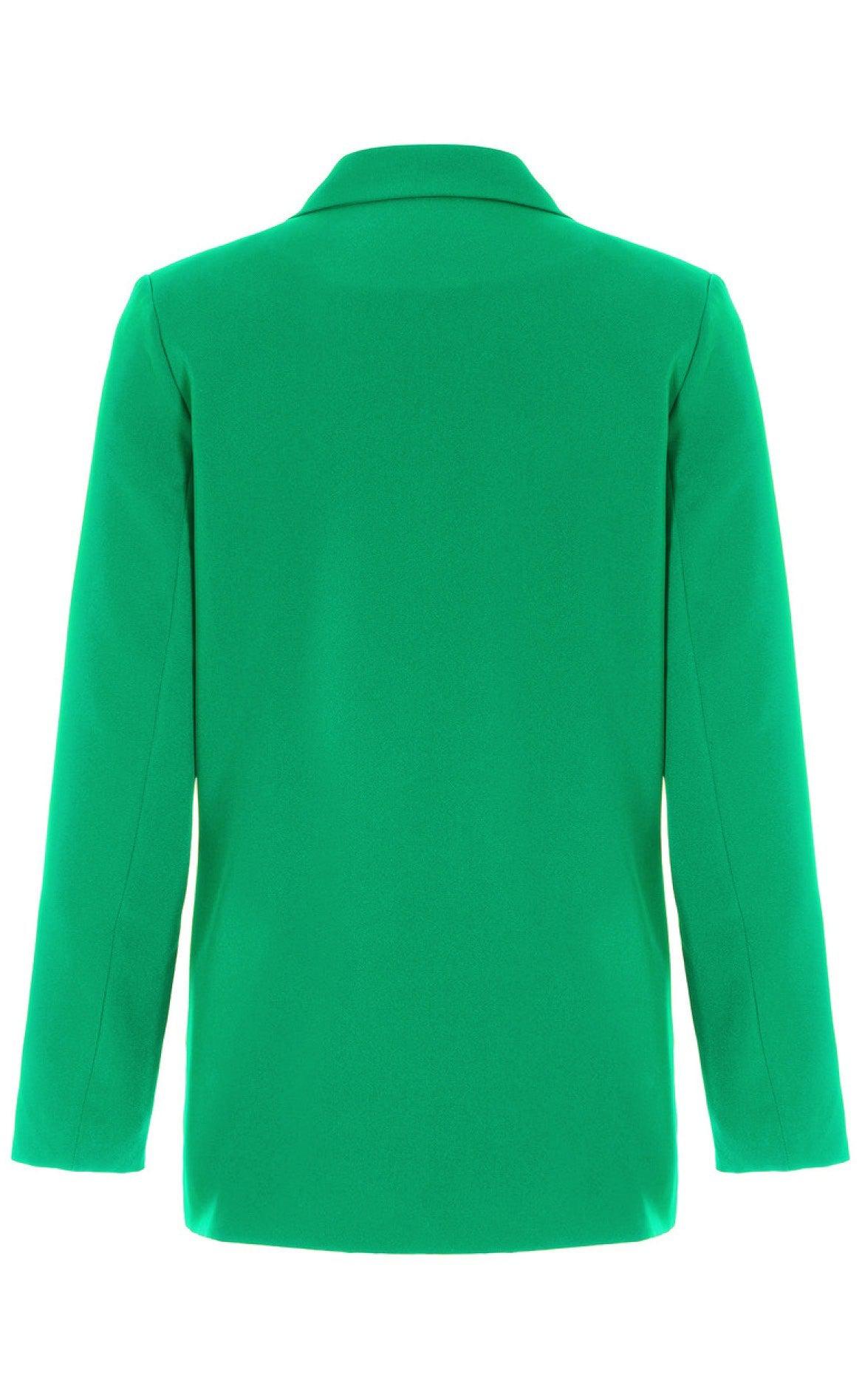 INA Copenhagen Blazer - Mai - Green