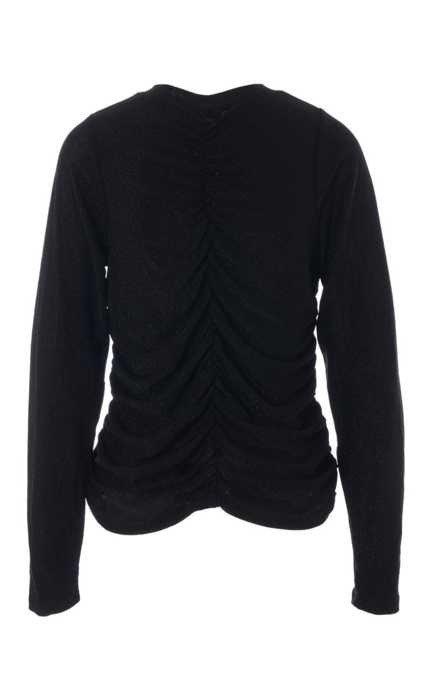 INA Copenhagen Bluse - Ava - Black Glitter