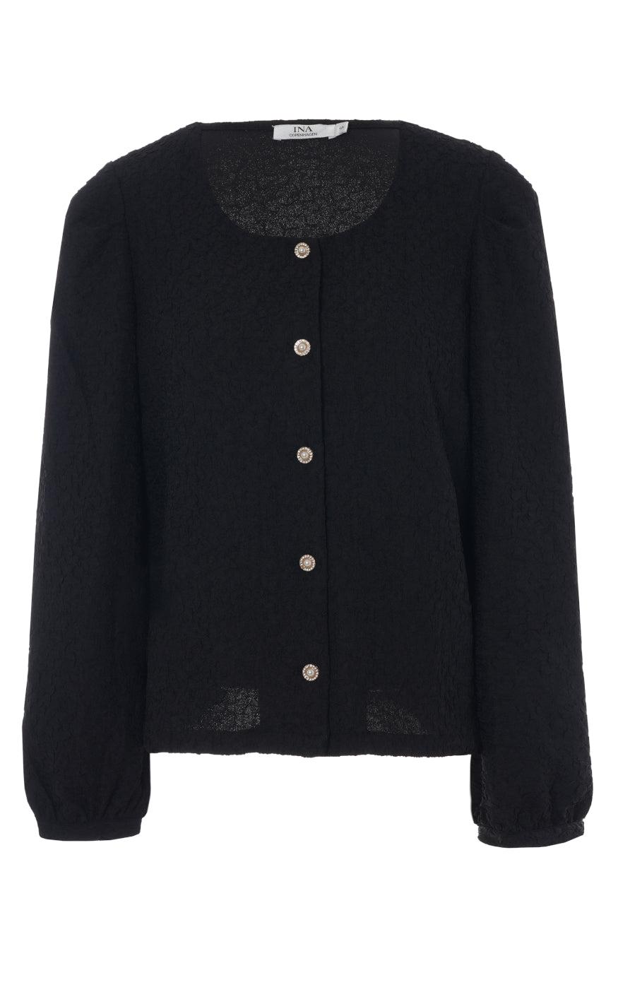 INA Copenhagen Bluse - Cati - Black
