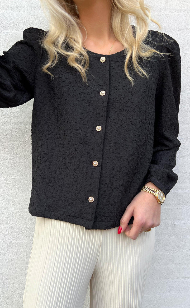 INA Copenhagen Bluse - Cati - Black