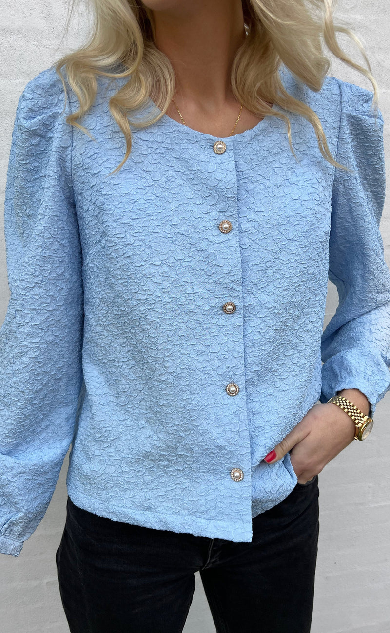 INA Copenhagen Bluse - Cati - Light Blue