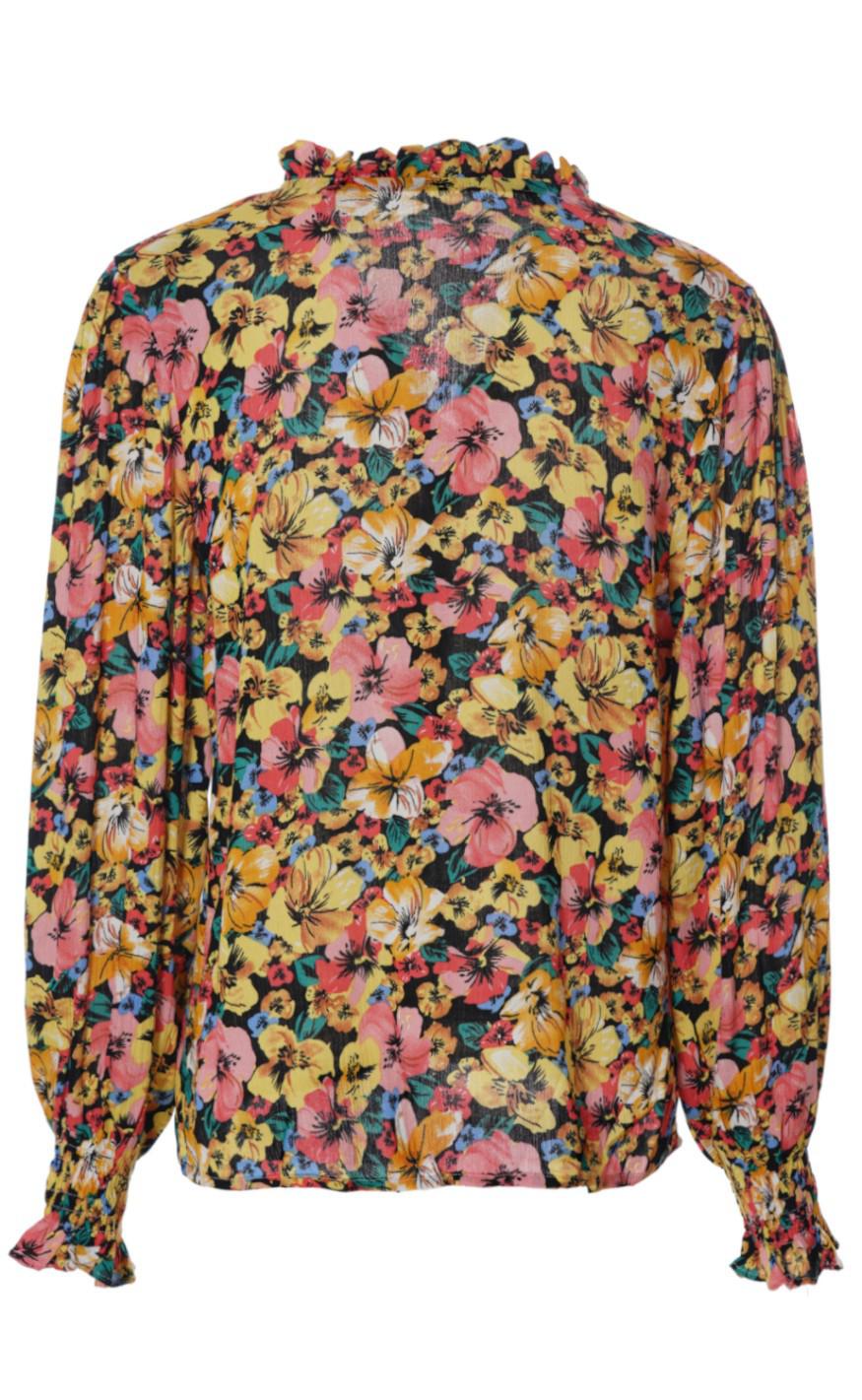 INA Copenhagen Bluse - Mali - Flower Garden